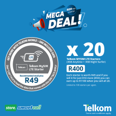 Telkom MYSIM LTE Starters (3GB + 3GB)